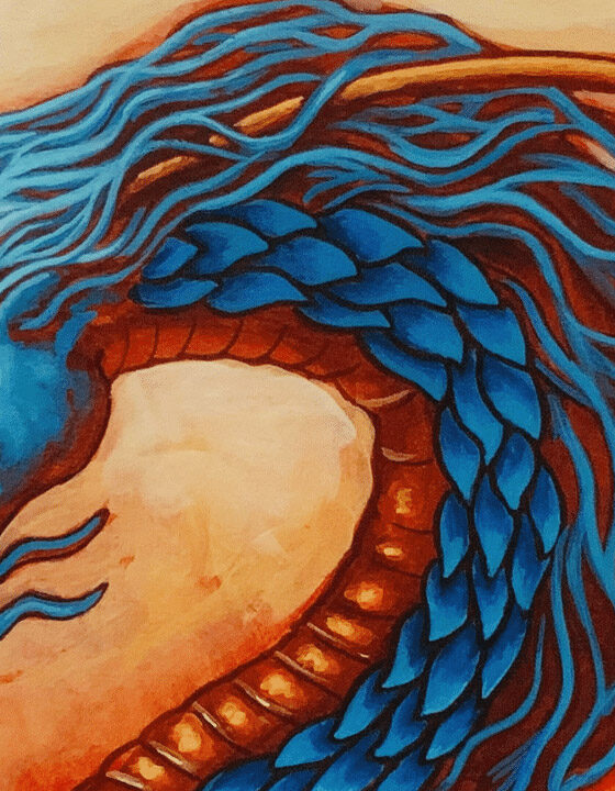 Shichifukujin Dragon mtg card art