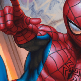 Spider-Man scene box art for mtg